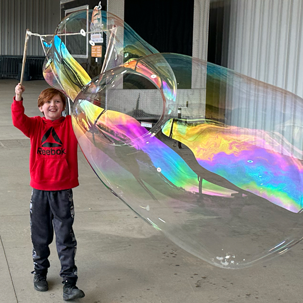 How to make the biggest bubbles