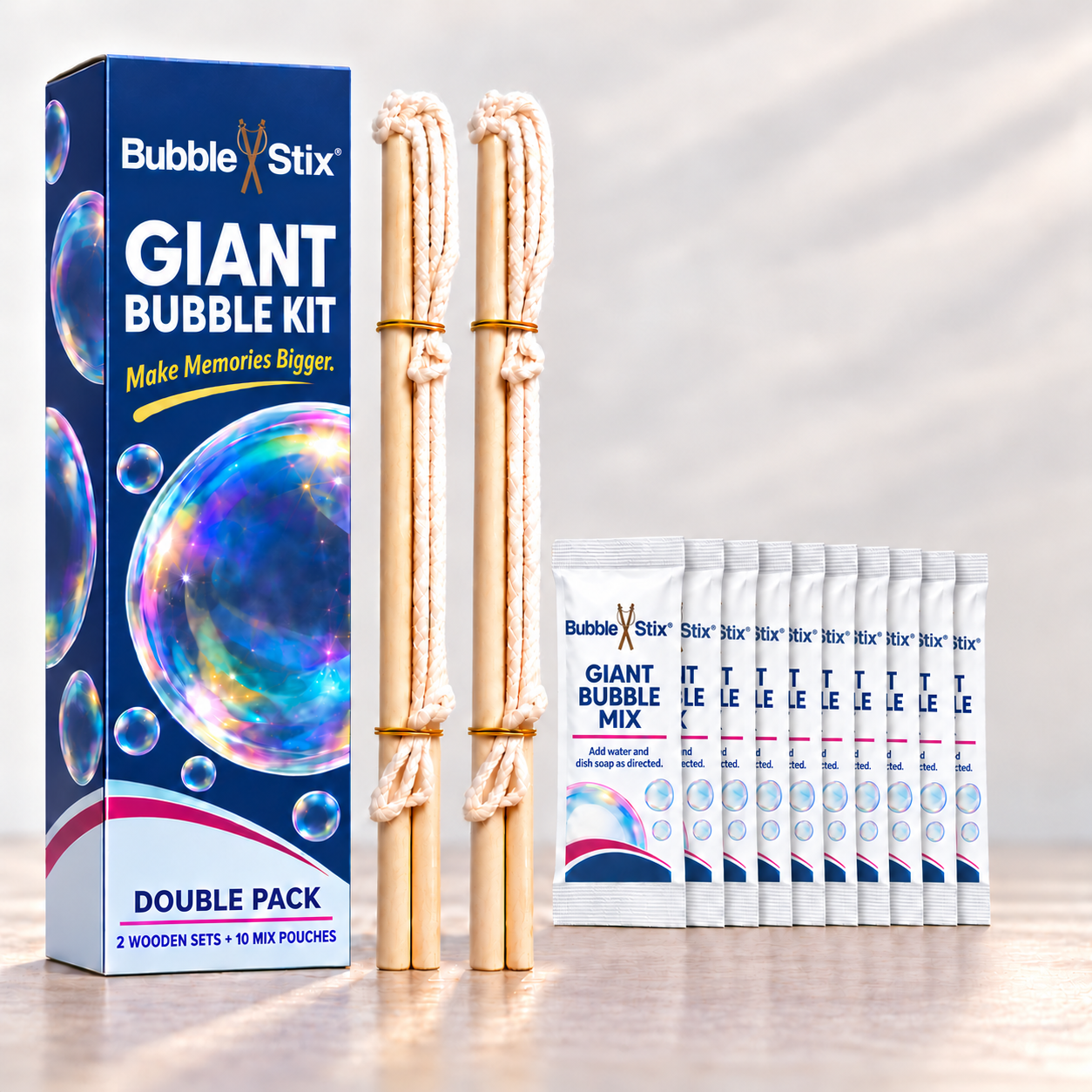 Find the BubbleStix kit for your afternoon